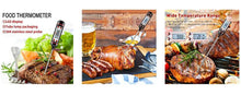 将图片加载到图库查看器,Meat Thermometer Digital Cooking Food Digital Candy Cooking Thermometer Kitchen Cooking Thermometer Instant Read for BBQ Grill Oil Milk Bath Water Deep Fry Kitchen BBQ Probe Water Milk Oil Liquid Oven Digital Temperature Sensor Meter Thermocouple