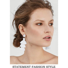 Load image into Gallery viewer, Me&Hz Colorful Layered Tassel Earrings