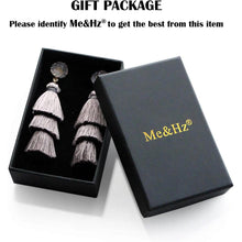 Load image into Gallery viewer, Me&Hz Colorful Layered Tassel Earrings