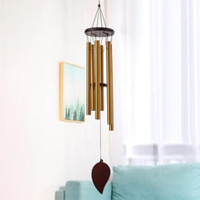 将图片加载到图库查看器,Memorial Wind Chimes for Outside Deep Tone Antique Outdoor Sympathy Wind-Chime Resonant 6 Tubes Wind Chime Bells Wind Hanging Living Elegant Chime Home Decor Gift Car Outdoor Yard Garden Metal Wind Music