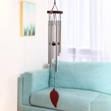 将图片加载到图库查看器,Memorial Wind Chimes for Outside Deep Tone Antique Outdoor Sympathy Wind-Chime Resonant 6 Tubes Wind Chime Bells Wind Hanging Living Elegant Chime Home Decor Gift Car Outdoor Yard Garden Metal Wind Music