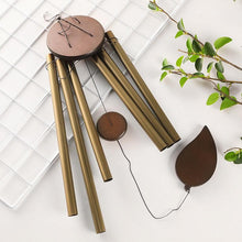 将图片加载到图库查看器,Memorial Wind Chimes for Outside Deep Tone Antique Outdoor Sympathy Wind-Chime Resonant 6 Tubes Wind Chime Bells Wind Hanging Living Elegant Chime Home Decor Gift Car Outdoor Yard Garden Metal Wind Music