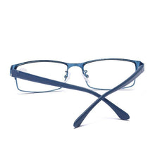 将图片加载到图库查看器,Men Blue Business Glasses Reading Glasses For Women Titanium Eye Glasses Male Hyperopia New Glasses Frame Sunglasses For Ladies Eyewear Frame Sun Glasses For Women Men