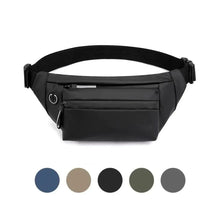 Load image into Gallery viewer, Men Blue Waterproof Belt Bag Fashion Chest Pack New Design High Quality Outdoor Sports Fanny Pack Men's Travel Shoulder Bags