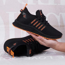 将图片加载到图库查看器,Men Breathable Sneakers Casual Lightweight Running Trainers Mesh Comfortable Sport Fashion Lace Up Mens Mesh Flats Comfortable Walking Mens Sneakers