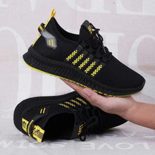 将图片加载到图库查看器,Men Breathable Sneakers Casual Lightweight Running Trainers Mesh Comfortable Sport Fashion Lace Up Mens Mesh Flats Comfortable Walking Mens Sneakers