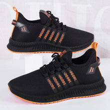 将图片加载到图库查看器,Men Breathable Sneakers Casual Lightweight Running Trainers Mesh Comfortable Sport Fashion Lace Up Mens Mesh Flats Comfortable Walking Mens Sneakers