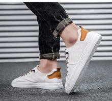 将图片加载到图库查看器,Men Casual Shoes Fashion Canvas Breathable Autumn Lace Up Comfortable Casual Shoes Outdoor Men Sneakers Womens Canvas Shoes Sneakers Low Top Tennis Shoes Casual Walking Shoes