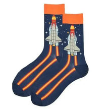 Load image into Gallery viewer, Men Cotton Socks Gradient Color Summer Style Long Wedding Sock Men Knee High Business Socks Man Socks Men's Ladies Novelty Bright Colorful Patterned Cotton Socks