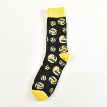 Load image into Gallery viewer, Men Cotton Socks Gradient Color Summer Style Long Wedding Sock Men Knee High Business Socks Man Socks Men's Ladies Novelty Bright Colorful Patterned Cotton Socks