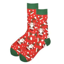 Load image into Gallery viewer, Men Cotton Socks Gradient Color Summer Style Long Wedding Sock Men Knee High Business Socks Man Socks Men's Ladies Novelty Bright Colorful Patterned Cotton Socks