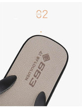 Load image into Gallery viewer, Men Home Slippers Pool Flip Flops Elegant Design Slippers Men Shoes Tennis Outdoor Training Men's Beach Sandals Quick-Dry Flip-Flop Slides Sport Cushion Beach Slippers Walking Sandals
