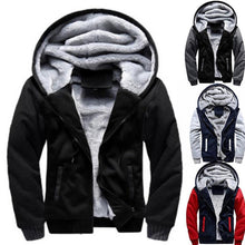 将图片加载到图库查看器,Men Hoodies Autumn Fashion Sweatshirt Men's Hoodie Jacket Hooded Jackets Winter Warm Coats Men's Heavyweight Winter Long Sleeves Sport Soft Sweatshirts