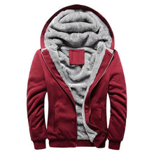 将图片加载到图库查看器,Men Hoodies Autumn Fashion Sweatshirt Men's Hoodie Jacket Hooded Jackets Winter Warm Coats Men's Heavyweight Winter Long Sleeves Sport Soft Sweatshirts