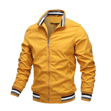 将图片加载到图库查看器,Men Lightweight Fashion Jacket Men New Casual Windbreaker Jacket Coats Windbreaker Jackets For Men Spring Autumn Casual Outdoor Waterproof Elegant Blue Slim Jackets