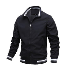 将图片加载到图库查看器,Men Lightweight Fashion Jacket Men New Casual Windbreaker Jacket Coats Windbreaker Jackets For Men Spring Autumn Casual Outdoor Waterproof Elegant Blue Slim Jackets