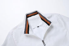 将图片加载到图库查看器,Men Lightweight Fashion Jacket Men New Casual Windbreaker Jacket Coats Windbreaker Jackets For Men Spring Autumn Casual Outdoor Waterproof Elegant Blue Slim Jackets