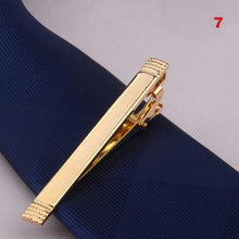 Load image into Gallery viewer, Men Metal Alloy Tie Clip Clamp Necktie Bar Clasp Tie Bar Clip Men's Tie Bar Necktie Bar Men's Tie Accessories Men’s Tie Clips Classic Gift Wedding Bridegroom Business Fashion Formal Gifts