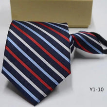 Load image into Gallery viewer, Men Modern Design Adjustable Band Patterned Necktie For Men Casual Dress Party Wedding Suit Bridegroom Necktie