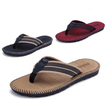 将图片加载到图库查看器,Men Modern Lightweight Slippers Non-Slip Flip Flops Stylish Design Durable Slippers Comfortable Indoor Sandals Classic Outdoor Slides Waterproof Flip Flops For Men