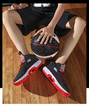 将图片加载到图库查看器,Men's Casual Breathable Comfortable Cushioned Soft Professional Sports Basketball Shoes Outdoor Street Sports Shoes Lightning Professional Anti Slip Sports Shoes For Running Walking