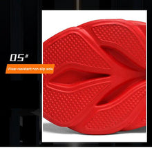 将图片加载到图库查看器,Men's Casual Sneakers Flame Print Running Mesh Shoes Outdoor Lightweight Twist Bottom Breathable Tennis Sport Shoes For Workout Walking Outdoor Sport Gym Fashion Sneakers