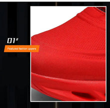 将图片加载到图库查看器,Men's Casual Sneakers Flame Print Running Mesh Shoes Outdoor Lightweight Twist Bottom Breathable Tennis Sport Shoes For Workout Walking Outdoor Sport Gym Fashion Sneakers