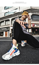 Load image into Gallery viewer, Men's Casual Sports Increase Fashion Reflective Blade Running Sneakers Luxury Walking Gym Shoes High Quality Breathable Mesh Sneakers For Jogging Walking Athletics Trainer Sports Sneakers
