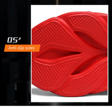 Load image into Gallery viewer, Men's Flame Printed Sneakers Flying Weave Sports Comfortable Running Outdoor Men Athletic Shoes Breathable Casual Sports High Quality Sport Design Sneaker