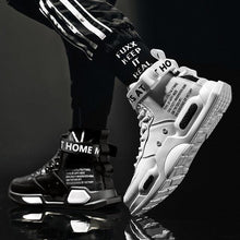 将图片加载到图库查看器,Men's High Quality Top Fashion Leather Sneakers Trend Comfortable Man Casual Shoes Outdoor Non-slip Breathable Mens Basketball Luxury Fashion Running Sneakers