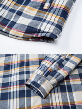 将图片加载到图库查看器,Men's Modern Warm Jacket With Removable Hood Winter Coats Men's Hooded Jackets Fashionable Autumn Jackets Winter Warm Coat Thick Hoodie Long Sleeve Outdoor Plaid Shirt Jackets