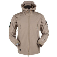 将图片加载到图库查看器,Men's Outdoor Soft Fleece Jacket Men's And Women's Jacket Unique Jackets For Men Windproof Waterproof Breathable Jacket Thermal Hooded Tactical Jacket Outdoor Camouflage Fleece Hooded Coat