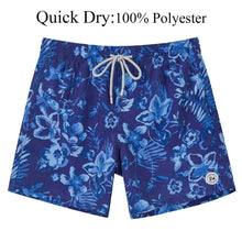 Load image into Gallery viewer, Men's Swim Shorts Quick Dry Beach Board Shorts with Mesh Lining New Summer Swimwear Surfing Swim Trunks for Men Men's Shorts Athletic Shorts Men's Spring and Summer Street Leisure Sports Drawstring Men's Short