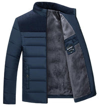 Load image into Gallery viewer, Men's Warm Winter Jacket Men's Casual Jacket Spring Autumn Fashion Jacket Comfortable Warm Thick Padded Jacket For Men Outdoor Adventure Jacket