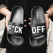 将图片加载到图库查看器,Men Slippers Unisex Bathroom Home Slides Male Couple Beach Sandals Fashion House Shoes Non-slip Flip Flops Mens Bathroom Pool Non-Slip Quick Drying Fashion Slippers