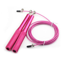 Load image into Gallery viewer, Men Speed Jump Rope Workout Professional Gym Cable Steel Wire Bearing Skipping Rope Flexible Jump Ropes For Fitness Quite Skipping Rope With Bearing And Slender Aluminum Alloy Handle