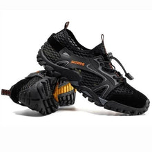 Load image into Gallery viewer, Men Sport Mesh Hiking Shoes Wearproof Rubber Upstream Quick-Dry Breathable Water Sports Shoes Athletic Hiking Water Shoes Mens Womens Barefoot Swim Walking Shoes