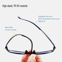 Load image into Gallery viewer, Men Stylish And Luxury Anti Blue Rays Eyeglasses Reading Eye Protection Glasses Antifatigue Computer Eyewear With Diopter +1.5 +2.0 +2.5 +3.0 +3.5 +4.0