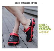 Load image into Gallery viewer, Men Summer Flip Flops Slippers Beach Sandals Flats Shoes Mens Garden Clogs Sports Sandals Outdoor Arch Support Clogs Garden Shoes Slip-on Beach Women Slippers