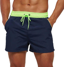 Load image into Gallery viewer, Men Swimwear Shorts Male Swimming Trunks Swimsuits Man Surf Beach Swim Sports Pants Board Mesh New Summer Men's Clothing Beach Swimming Casual with Adjustable Elastic Cord