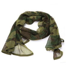 将图片加载到图库查看器,Men Tactical Military Keffiyeh Net Mesh Neck Scarf Shemagh Head Wrap Face Scarf Bandana Outfit Headband Black Motorcycle Balaclava Winter Sport Fishing Fleece Neck Warmer Windproof Dustproof Face Mask Scarf Men Hunting Skis Hiking