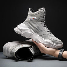 将图片加载到图库查看器,Men Winter Autumn Warm Modern High Tops Shoes Rubber Sole Running Sport Shoes High Quality Mesh Walking Jogging Non Slip Athletic Mens Sneakers