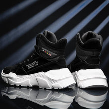 将图片加载到图库查看器,Men Winter Autumn Warm Modern High Tops Shoes Rubber Sole Running Sport Shoes High Quality Mesh Walking Jogging Non Slip Athletic Mens Sneakers