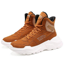 将图片加载到图库查看器,Men Winter Autumn Warm Modern High Tops Shoes Rubber Sole Running Sport Shoes High Quality Mesh Walking Jogging Non Slip Athletic Mens Sneakers