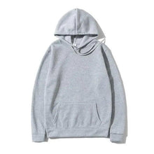 Load image into Gallery viewer, Men Woman Hoodies Sweatshirts Fashion Solid Color Red Black Gray Pink Hooded Women's Hoodie Fleece Sweatshirt Winter Sports Casual Loose Sweatshirt