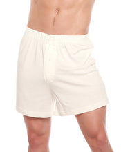 Load image into Gallery viewer, Men's Bamboo Viscose/Organic Cotton Tank Top True Navy Color + Boxer Style Underwear White Color