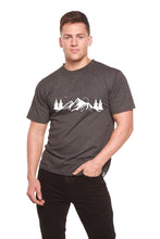 Load image into Gallery viewer, Men's Bamboo Viscose/Organic Cotton Short Sleeve T-Shirt with Print Mauna Kea