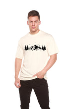 Load image into Gallery viewer, Men's Bamboo Viscose/Organic Cotton Short Sleeve T-Shirt with Print Mauna Kea