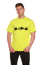 Load image into Gallery viewer, Men's Bamboo Viscose/Organic Cotton Short Sleeve T-Shirt with Print Mauna Kea