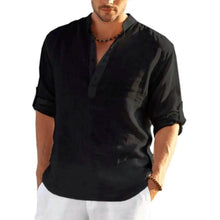 将图片加载到图库查看器,Men's Breathable Quick Dry Button Down Shirt T-Shirt Top